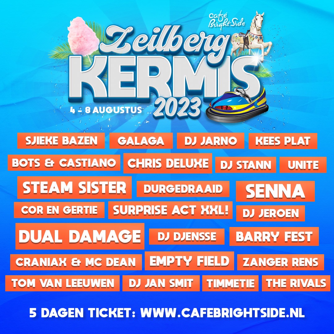 Zeilberg Kermis 2023 in Café Bright Side