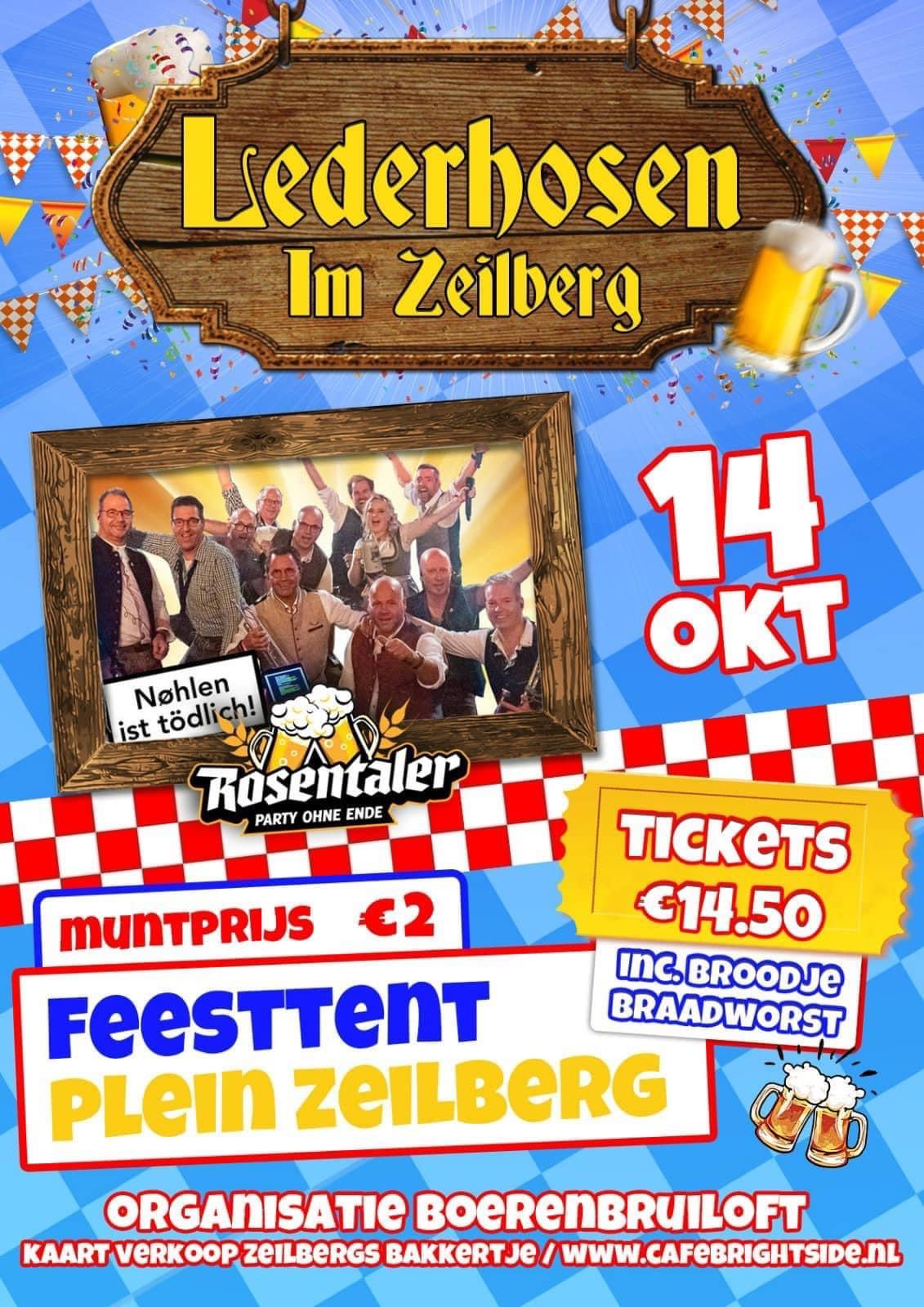 Lederhosen im Zeilberg in Café Bright Side
