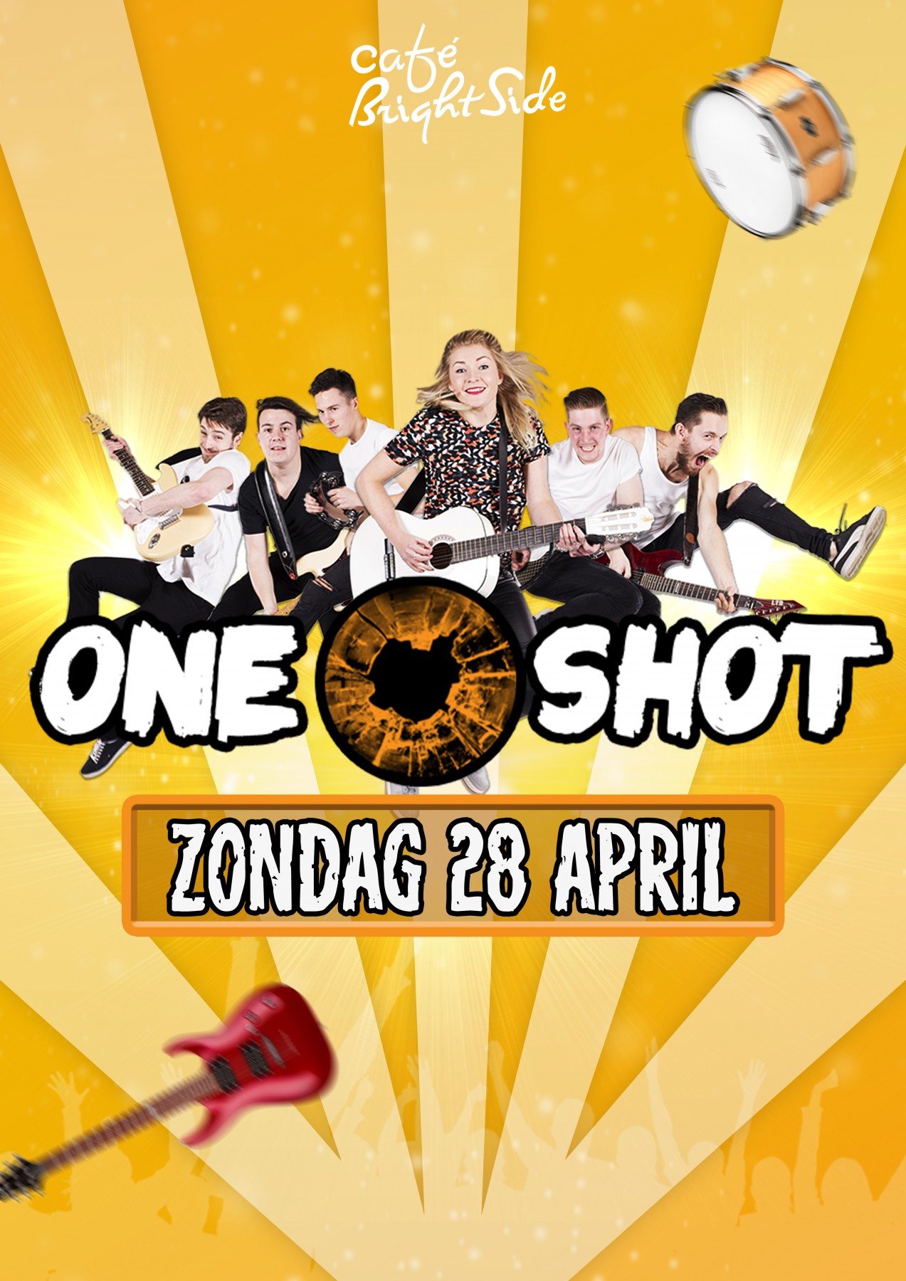 Sunday Funday OneShot Coverband in Café Bright Side