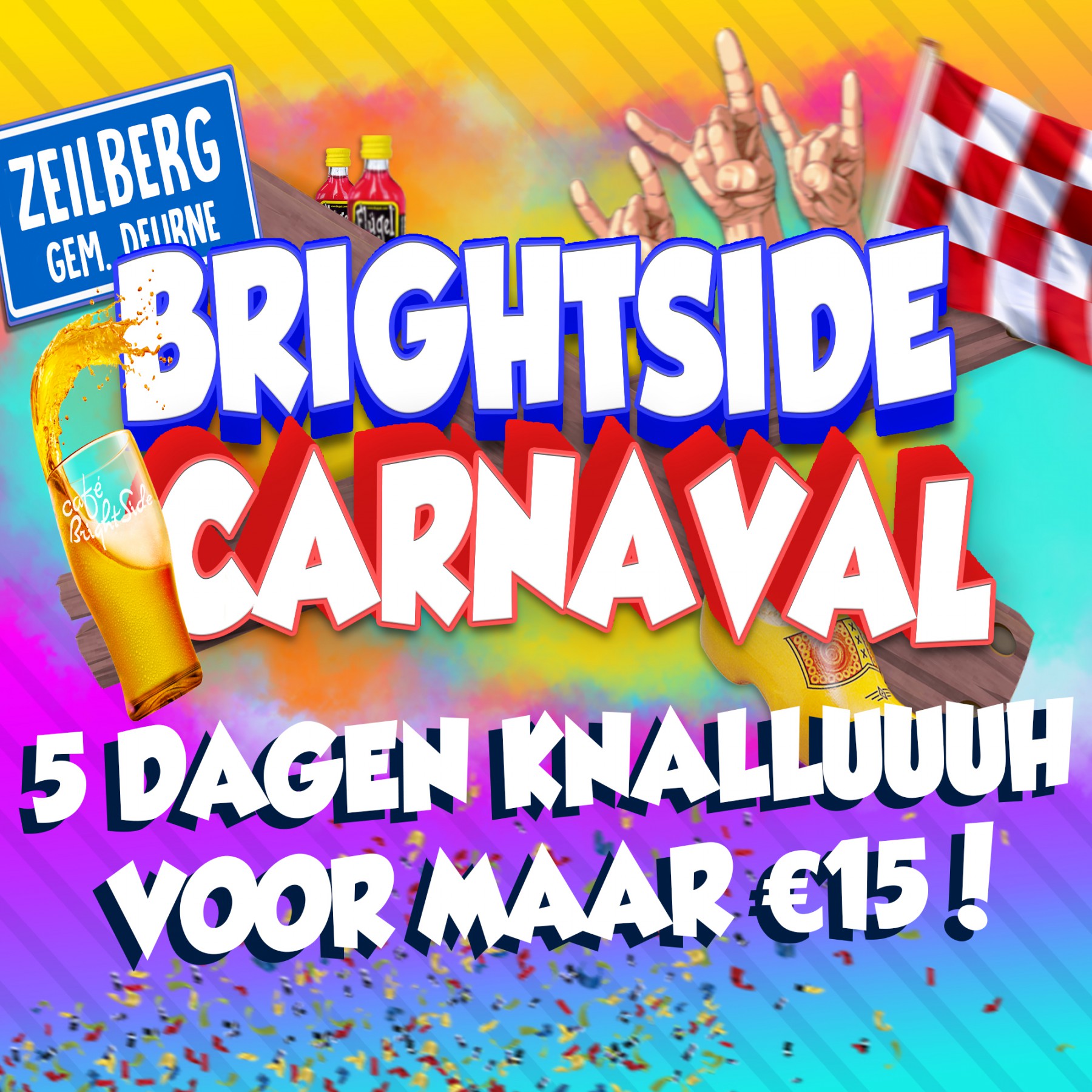 Carnaval in Café Bright Side